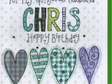 Personalised Birthday Cards for Husband Personalised Husband Birthday Card by Claire sowden Design