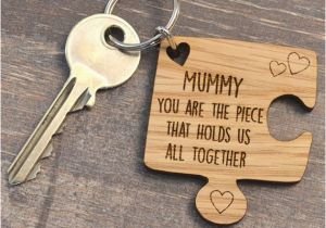 Personalised Birthday Gifts for Him Australia Personalised Wooden Jigsaw Piece Mothers Day Keyring Holds