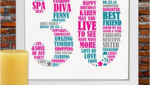 Personalized 30th Birthday Gifts for Her Personalized Birthday Gift 30th Birthday 30th by Blingprints