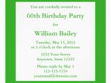 Personalized Birthday Invitations for Adults Medium Green Invitation Adult Birthday Party