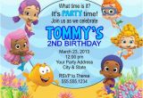 Personalized Bubble Guppies Birthday Invitations Unavailable Listing On Etsy