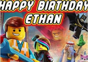 Personalized Lego Happy Birthday Banner Lego Banner Etsy