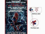 Personalized Spiderman Birthday Invitations Spiderman Birthday Custom Invitations by Luvcelebrationpatrol