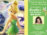 Personalized Tinkerbell Birthday Invitations Tinkerbell Disney Fairy Custom Birthday Invitation Flickr