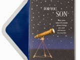 Physics Birthday Card astronomy Birthday Card for son
