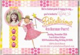 Pinkalicious Birthday Invitations Pinkalicious Birthday Invitation Girl Birthday Invitation