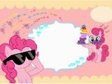 Pinkie Pie Birthday Invitations Pinky Pie Birthday Invitation Card Template Manga