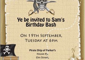 Pirate Birthday Invitation Wording Pirate Invitations Wording Pirate Party Invitation Wording T