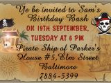 Pirate Birthday Party Invitation Wording Avast Here are 9 Really Freaky Pirate Party Invitation