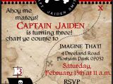 Pirate Birthday Party Invitation Wording Pirate Birthday Party Invitations Wording Free