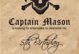 Pirate themed Birthday Party Invitations 25 Best Ideas About Pirate Invitations On Pinterest