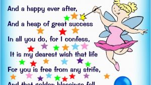 Poem for Birthday Girl Birthday Fairy Poem Message for A Girl Rooftop Post