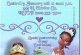 Princess Tiana Birthday Invitations Princess and the Frog Birthday Invitations Princess Tiana