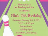 Print Yourself Birthday Invitations Girl Bowling Party Personalized Custom Digital Birthday