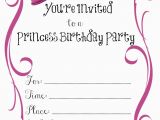 Printable Birthday Card Invitations Free Printable Birthday Invitations Free Printable