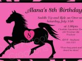 Printable Birthday Invitations Horse theme Birthday Invitations Free Printable Horse Birthday