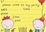 Printable Children S Birthday Party Invitations Free Birthday Party Invites for Kids Bagvania Free