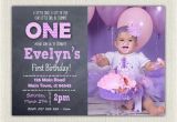 Purple 1st Birthday Invitations 1st Birthday Invitation Purple Girls Chalkboard Birthday