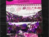 Purple 40th Birthday Decorations 40th Birthday Confetti Table Decoration Sprinkle Black