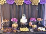Purple and White Birthday Decorations Gold Purple and Black Birthday Party Ideas En 2018