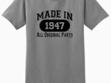 Quick Birthday Gifts for Man Hot Sale Fashion 70th Birthday Gifts Made 1947 All
