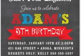 Race Car themed Birthday Invitations Boy Birthday Invitations Red Race Car Chalkboard Birthday