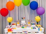 Rainbow Birthday Decoration Ideas Kara 39 S Party Ideas Rainbow Party Planning Ideas Supplies