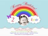 Rainbow themed Birthday Invitations Rainbow Birthday Invitations Ideas Bagvania Free