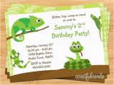 Reptile Birthday Invitations Printable Free Reptile Birthday Party Invitation by eventfulcards Catch