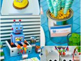 Robot Birthday Decorations Kara 39 S Party Ideas Robot Party with Lots Of Fun Ideas Via