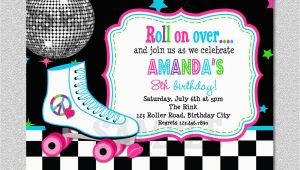 Roller Skating Birthday Party Invitations Template Free Skating Party Invitations Party Invitations Templates