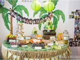 Safari themed Birthday Party Decorations Safari Jungle themed First Birthday Party Part Ii