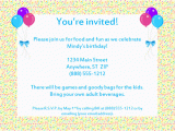 Sample Wording for Birthday Invitations Birthday Party Invitations Wording New Invitations