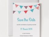 Save the Date Birthday Cards Free Printable Save the Date Template Bunting 1a O Jpg 1426672481