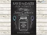 Save the Date Cards for Birthday Party Birthday Party Save the Date Invitation Card or Surprise