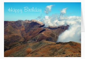 Scenic Birthday Cards Happy Birthday with Scenic Mountain View Greeting Cards
