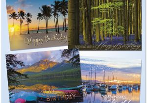 Scenic Birthday Cards Scenic Birthday assortment Scenic Birthday Cards Posty