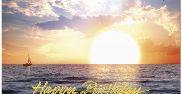 Scenic Birthday Cards Sunset Sail Birthday Card Scenic Birthday Cards Posty