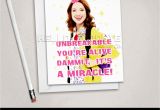 Schmidt 29 Birthday Card Kimmy Schmidt Birthday Card Friendship by Hellogoodbyepaperco