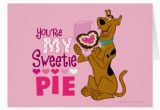 Scooby Doo Birthday Cards Scooby Doo Sweetie Pie Greeting Card Zazzle