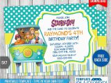 Scooby Doo Birthday Invites Free Scooby Doo Birthday Invitation