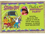 Scooby Doo Birthday Invites Scooby Doo Birthday Invitations Photo Invites