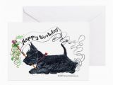 Scottish Birthday Cards Online Scottish Terrier Birthday Dog Greeting Cards Pk O by Tailend