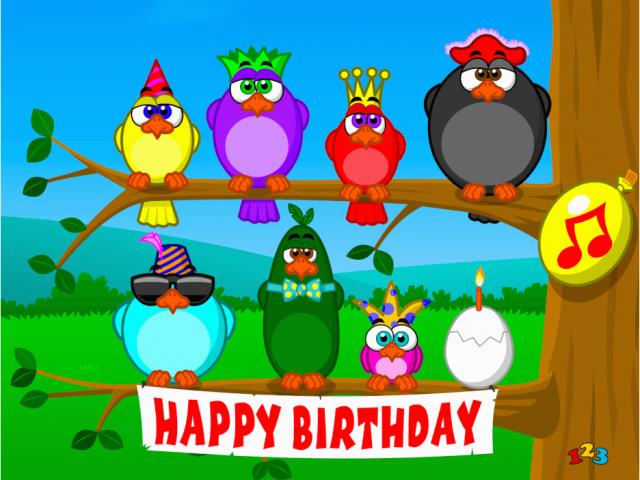 Send A Singing Birthday Card Singing Birds Birthday Send