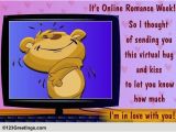 Send A Virtual Birthday Card Virtual Hug and Kiss Free Online Romance Week Ecards