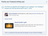 Send Birthday Card Via Facebook Send Amazon Birthday Gift Cards to Your Friends Family