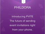 Send Birthday Invitations Online Phildora 39 S Party Invite Pvite Send Invitations to Host