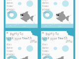 Shark Birthday Invitations Free Printables Shark Birthday Invitations Printable Printable