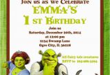 Shrek Birthday Invitations Printable Invitation Shrek Invitation Doney Invite by