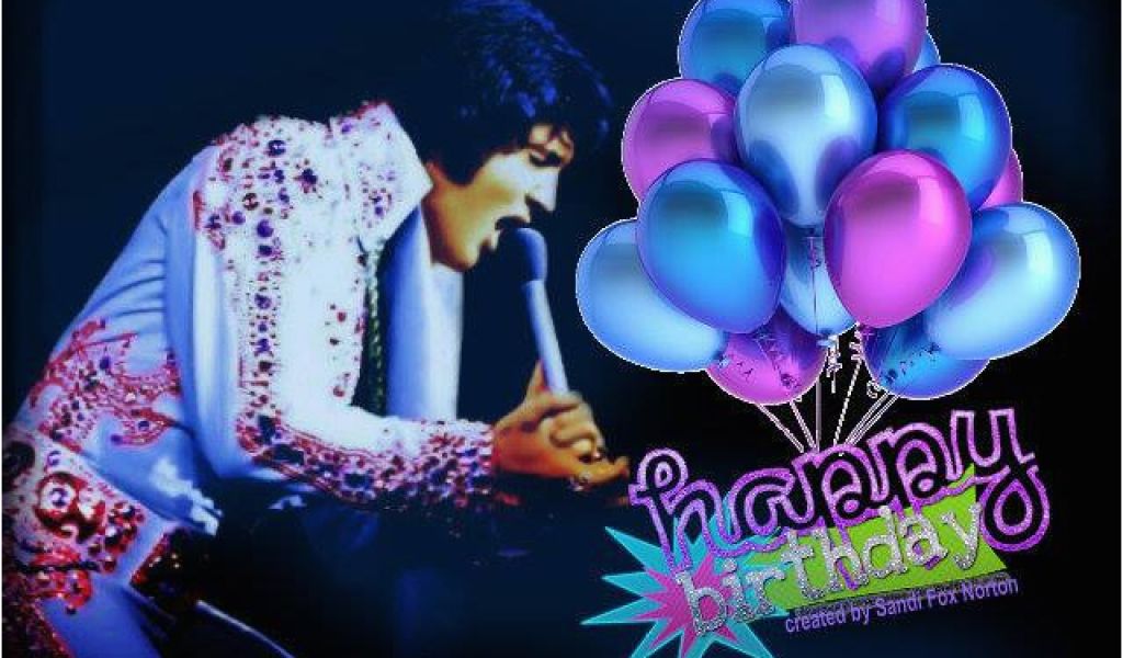 Singing Elvis Birthday Card Elvis Presley Virtual Birthday Cards